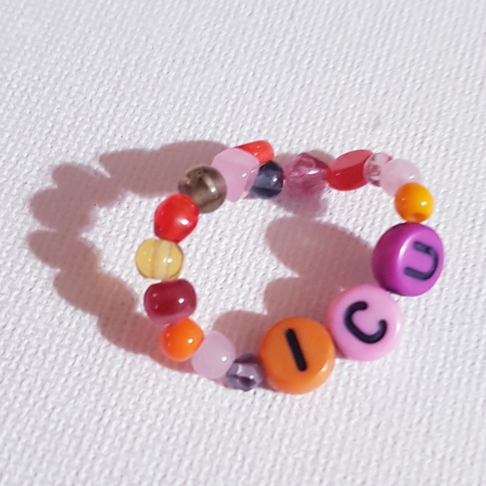ICU Ring (I See You) Handmade Jewelry Hand Crafted NEW s9-12